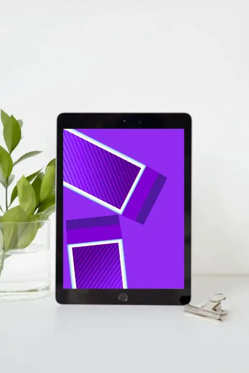 Purple Abstract Minimalist HD Wallpaper for Tablet iPad Free Download | Tablet Background Images