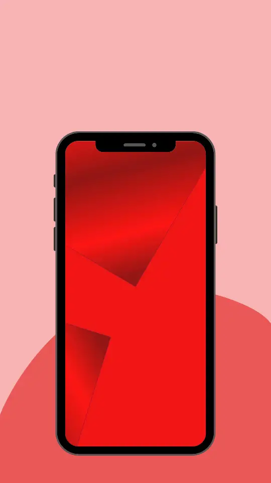 Red Abstract Minimalist Mobile Phone Wallpaper HD Free Download for Android iPhone