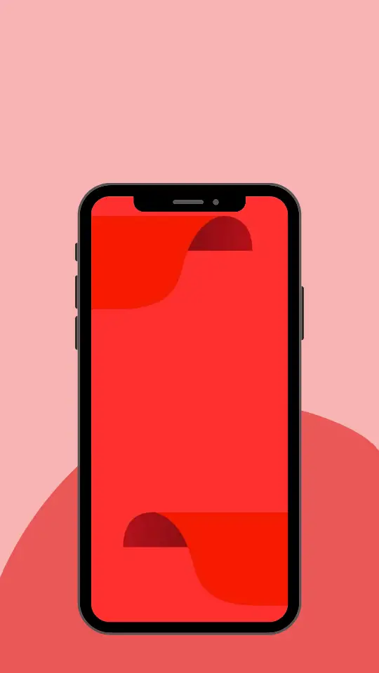 Red Abstract Minimalist Mobile Phone Wallpaper HD Free Download for Android iPhone