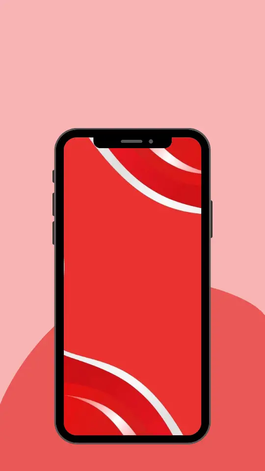 Red Abstract Minimalist Mobile Phone Wallpaper HD Free Download for Android iPhone