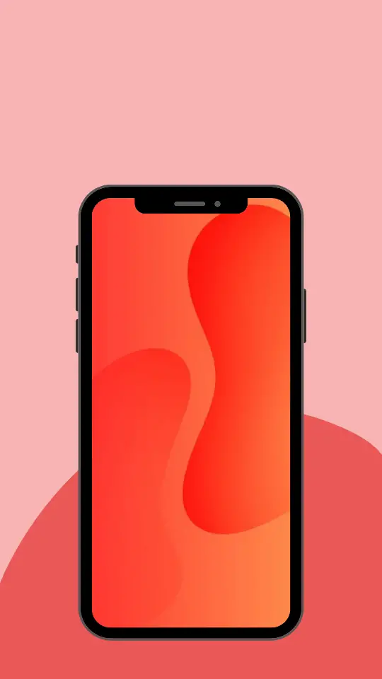 Red Abstract Minimalist Mobile Phone Wallpaper HD Free Download for Android iPhone