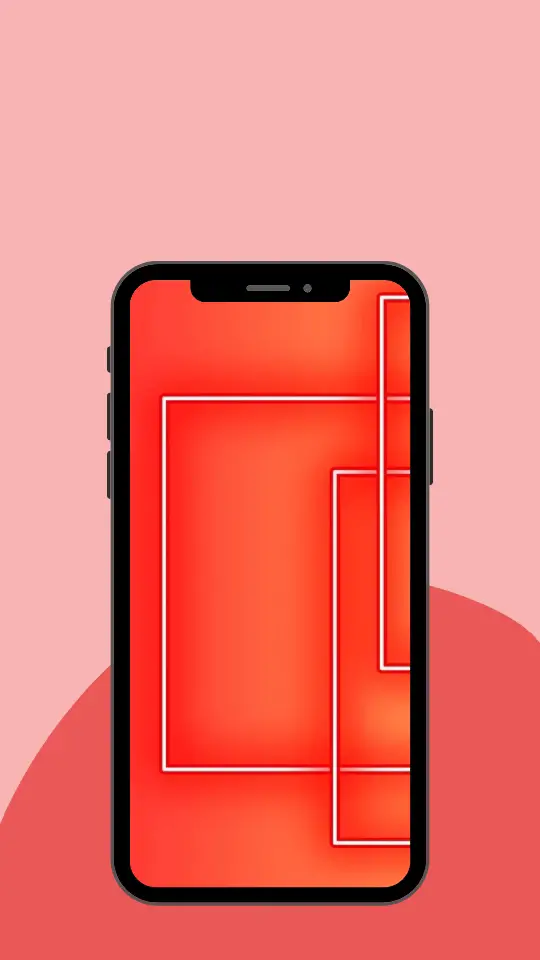 Red Abstract Minimalist Mobile Phone Wallpaper HD Free Download for Android iPhone