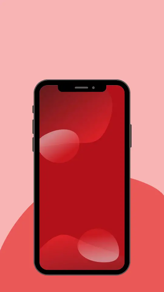 Red Abstract Minimalist Mobile Phone Wallpaper HD Free Download for Android iPhone