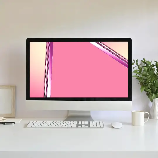 Pink Abstract Minimalist Wallpaper for Desktop Laptop PC HD Free Download | PC Computer Simple Minimalistic Wallpapers