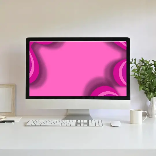 Pink Abstract Minimalist Wallpaper for Desktop Laptop PC HD Free Download | PC Computer Simple Minimalistic Wallpapers