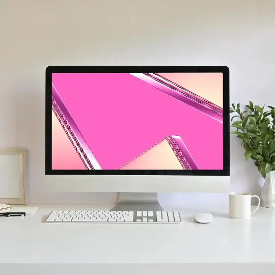 Pink Abstract Minimalist Wallpaper for Desktop Laptop PC HD Free Download | PC Computer Simple Minimalistic Wallpapers