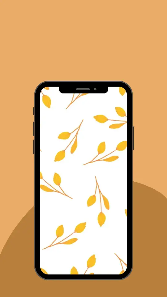 Beautiful Yellow Floral Mobile Phone Wallpaper HD Free Download for Android iPhone