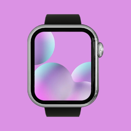 Purple Abstract Smart Watch Apple Watch wallpaper HD Free Download