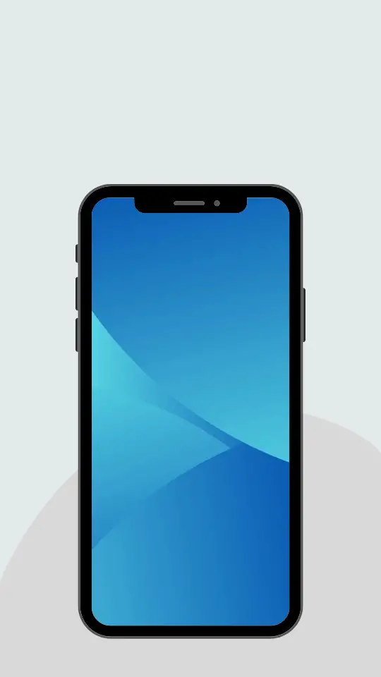 Blue Gradient Minimalistic Mobile Phone Wallpapers HD Free Download for Android iPhone