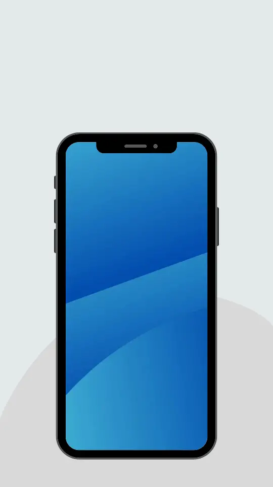 Blue Gradient Minimalistic Mobile Phone Wallpapers HD Free Download for Android iPhone