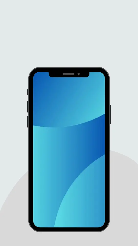 Blue Gradient Minimalistic Mobile Phone Wallpapers HD Free Download for Android iPhone