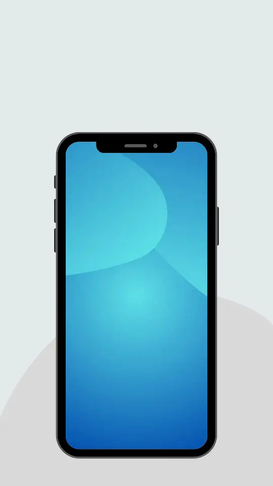 Blue Gradient Minimalistic Mobile Phone Wallpapers HD Free Download for Android iPhone