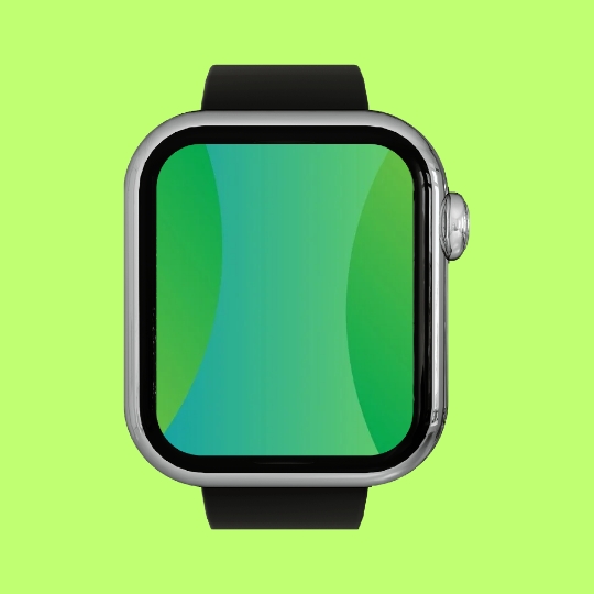 Green Abstract Minimalist Smart Watch Apple Watch wallpaper HD Free Download