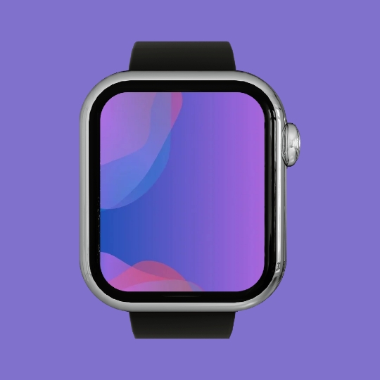 Purple Abstract Smart Watch Apple Watch wallpaper HD Free Download