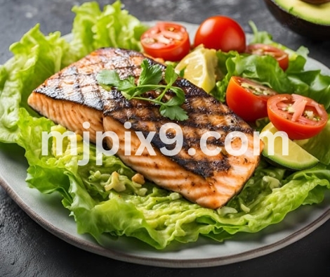 Free Healthy Food Salad Fish Images Pictures Photos Free Download HD