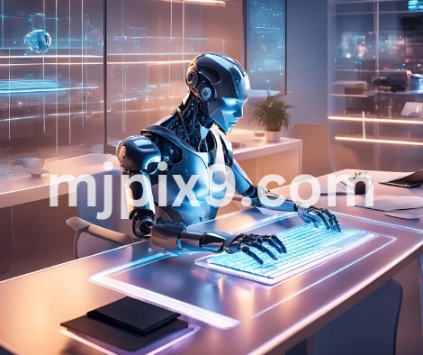 AI(Artificial Intelligence) Smart Robot in Office images Pictures Photos Free Download HD