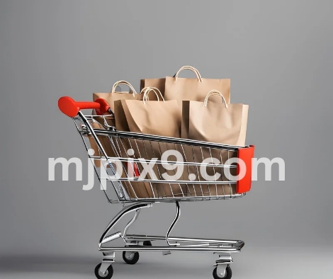 Sopping Cart With Shopping Bags Images Pictures Free Download HD