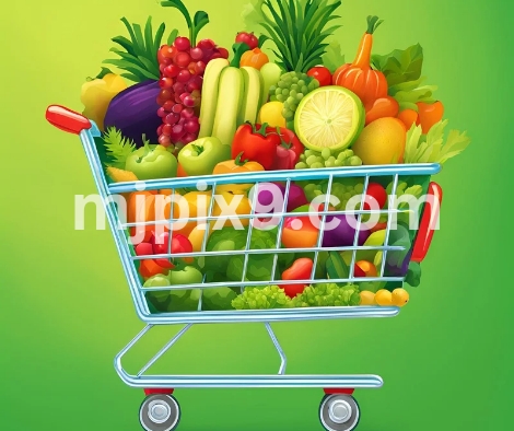 Sopping Cart With Groceries Images Pictures Free Download HD