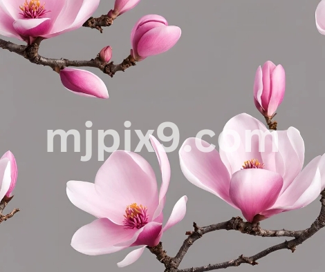 Pink Spring Magnolia flowers branch Images Pictures Free Download HD