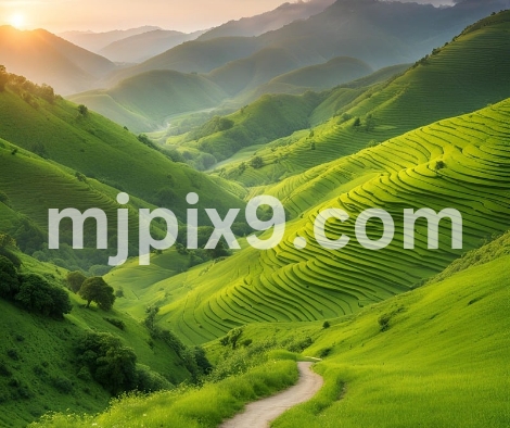 Lush Green Valleys Nature Images Pictures Photos Free Download HD