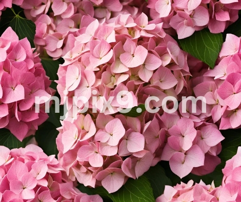 Pink Hydrangea flowers Images Pictures Free Download HD