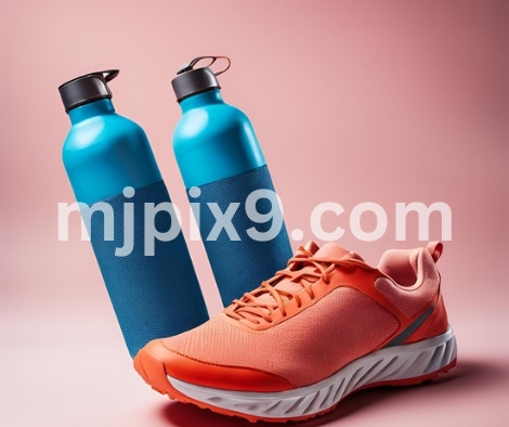 Water Bottle With Running Shoes Images Pictures Photos Free Download HD