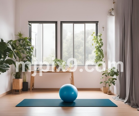 Yoga Mat & Swiss Ball Images Pictures Photos Free Download HD