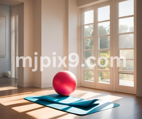 Yoga Mat & Swiss Ball Images Pictures Photos Free Download HD