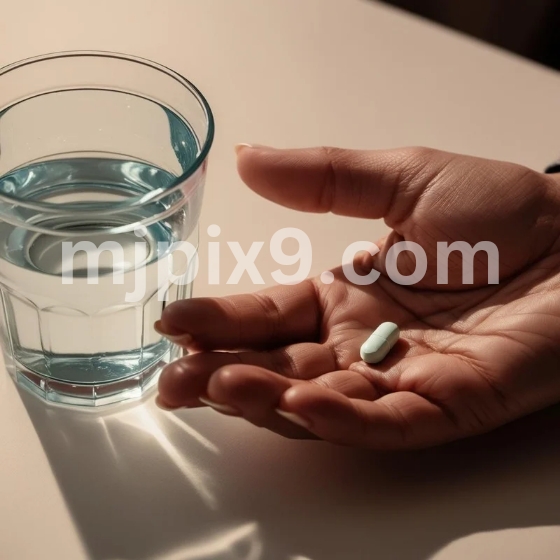 Taking Medicine Pill with Water Images Pictures Free Download HD