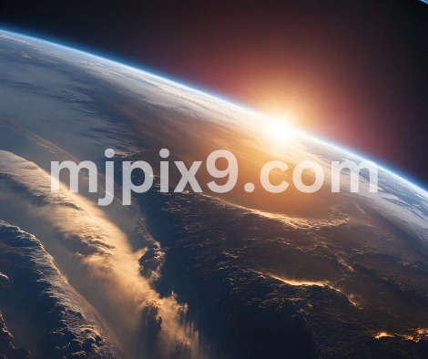 Space Images Pictures Sunrise on Planet Earth Free Download HD